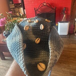 Urban outfitters Carly crochet cowboy bucket hat seashells new without tags Urban Outfitters | Accessories | Urban Outfitters Callie  main image 2